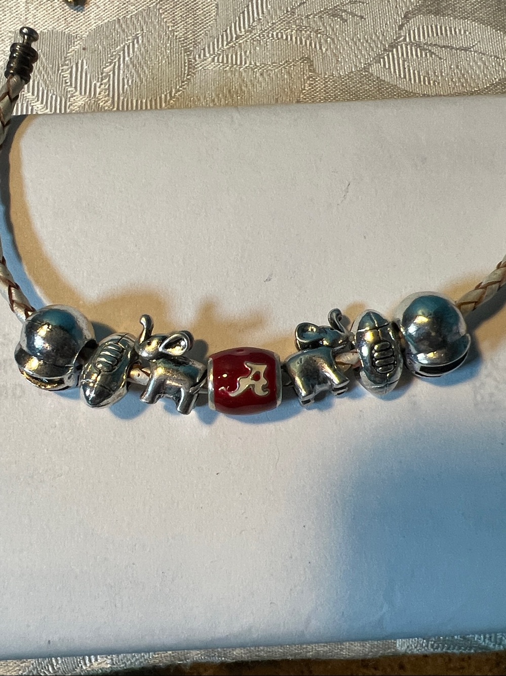 Alabama Crimson Tide Bracelet charms - Picture 4 of 4